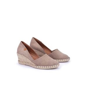 Verbenas Mamen Espadrille Wedges Womens 39 Restort Wear Mediterranean Boho Suede